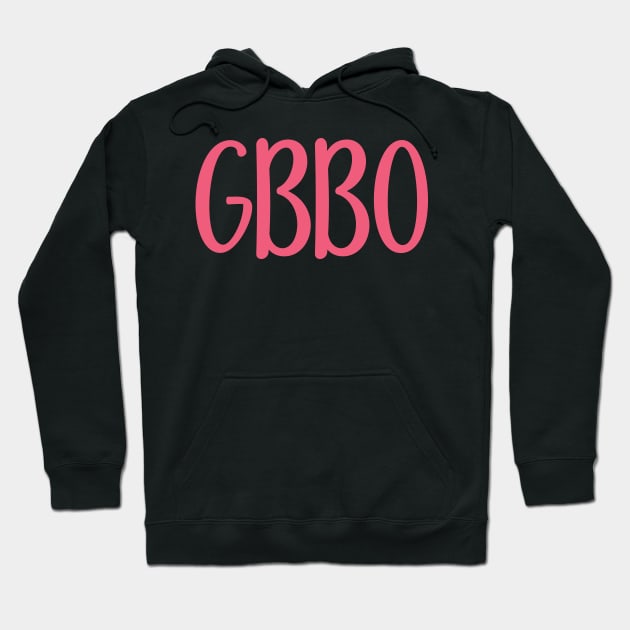 gbbo pink Hoodie by shimodesign